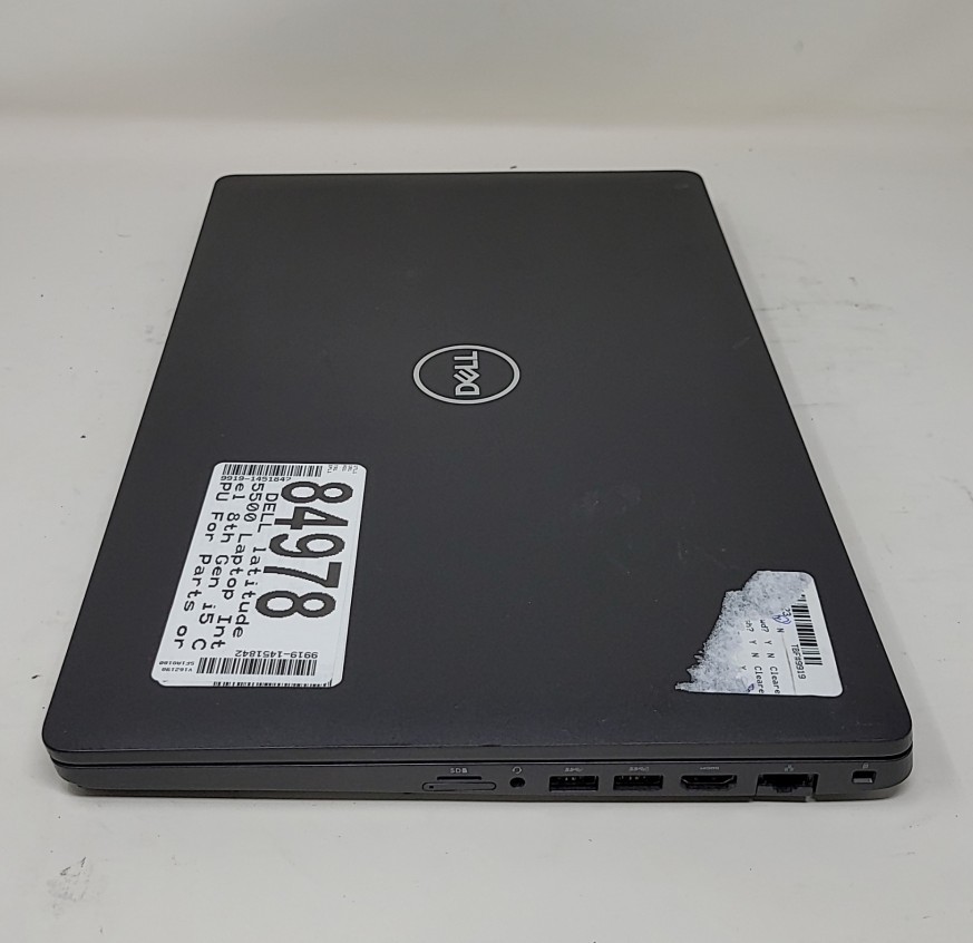DELL latitude 5500 Laptop Intel 8th Gen i5 CPU For Parts or Repair SEE NOTES