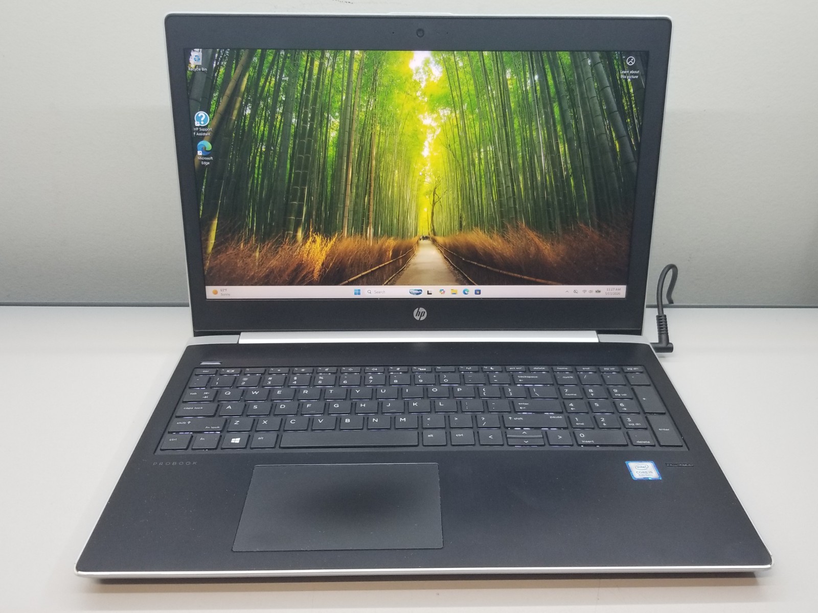 HP ProBook 450 G5 15.6″ FHD i5-8250U 1.6GHz 8GB RAM 256GB NVMe Win 11 Pro NO AC