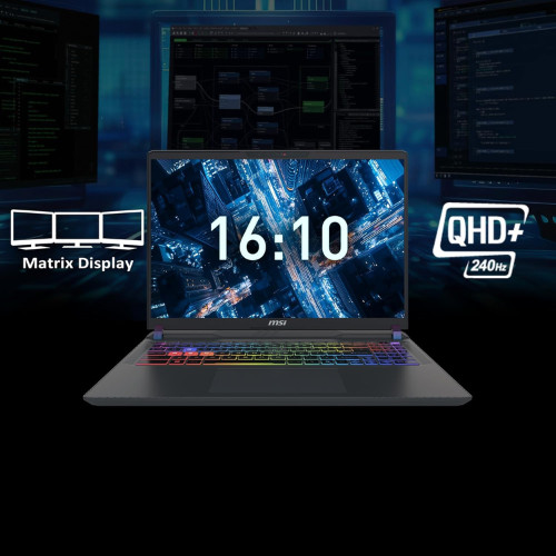 MSI Crosshair 18 HX AI 18″ Intel Ultra 9 275HX Nvidia RTX 5070 32GB DDR5 1TB SSD