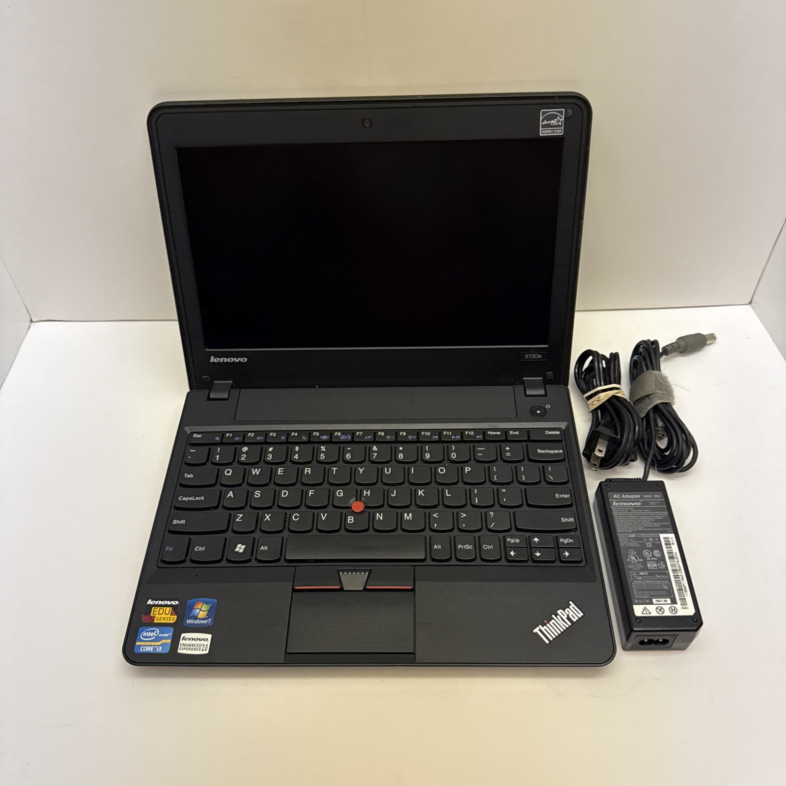 LENOVO THINKPAD x130e AMD 4GB RAM – Bad Screen Backlight – Powers On – As Is –