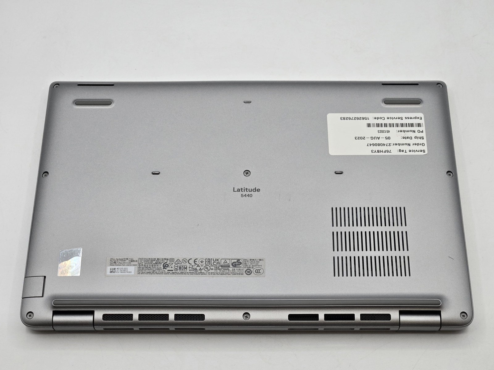 Dell Latitude 5440 14″ FHD I5-1345U 512GB 32GB W11P Webcam Backlit Warranty