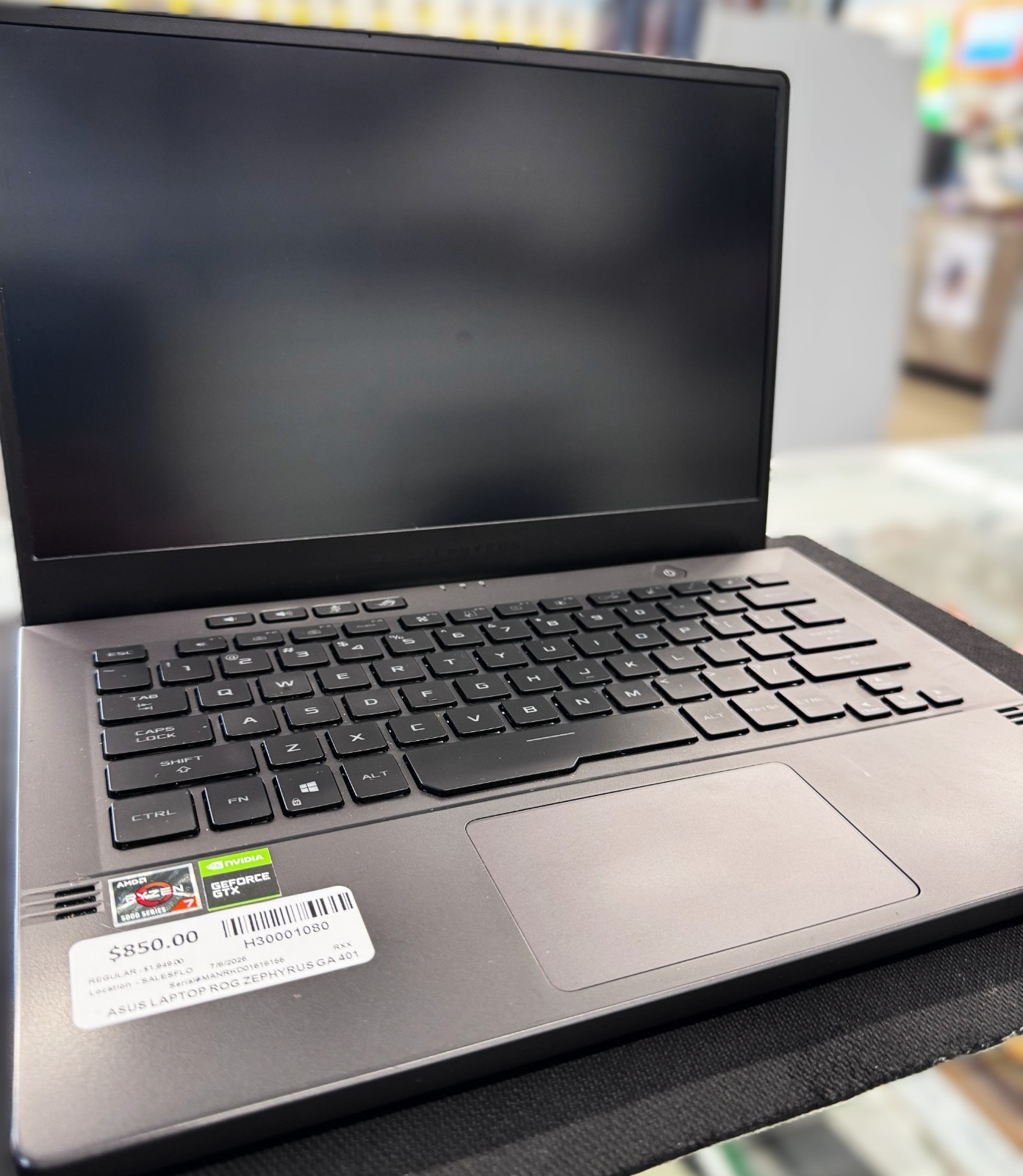 ASUS ROG Zephyrus G14 GA401Q Gaming Laptop, 1TB, 24GB RAM