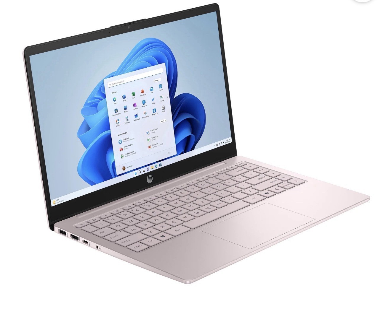 HP 14 Inch HD Windows Laptop Intel Processor N150 4GB RAM 128GB