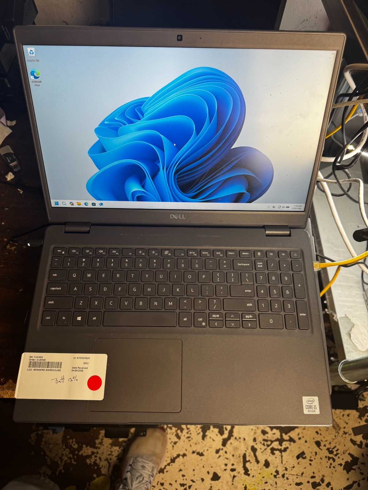 Dell Latitude 3510 Core i5 10210U, 8GB, 256GB SSD, Win11 PRO #5807