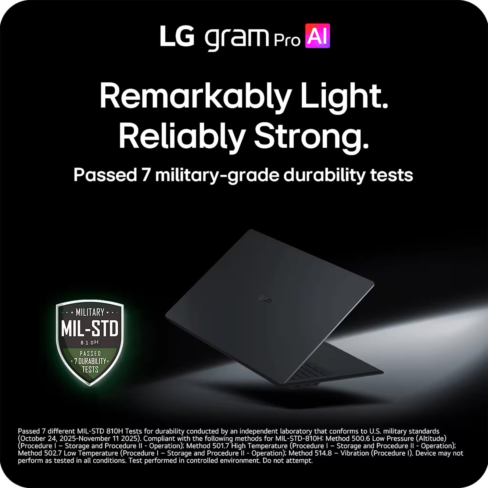 LG – gram Pro 16″ 120Hz 3K OLED Laptop Intel Core Ultra X7 Processor 358H wit…