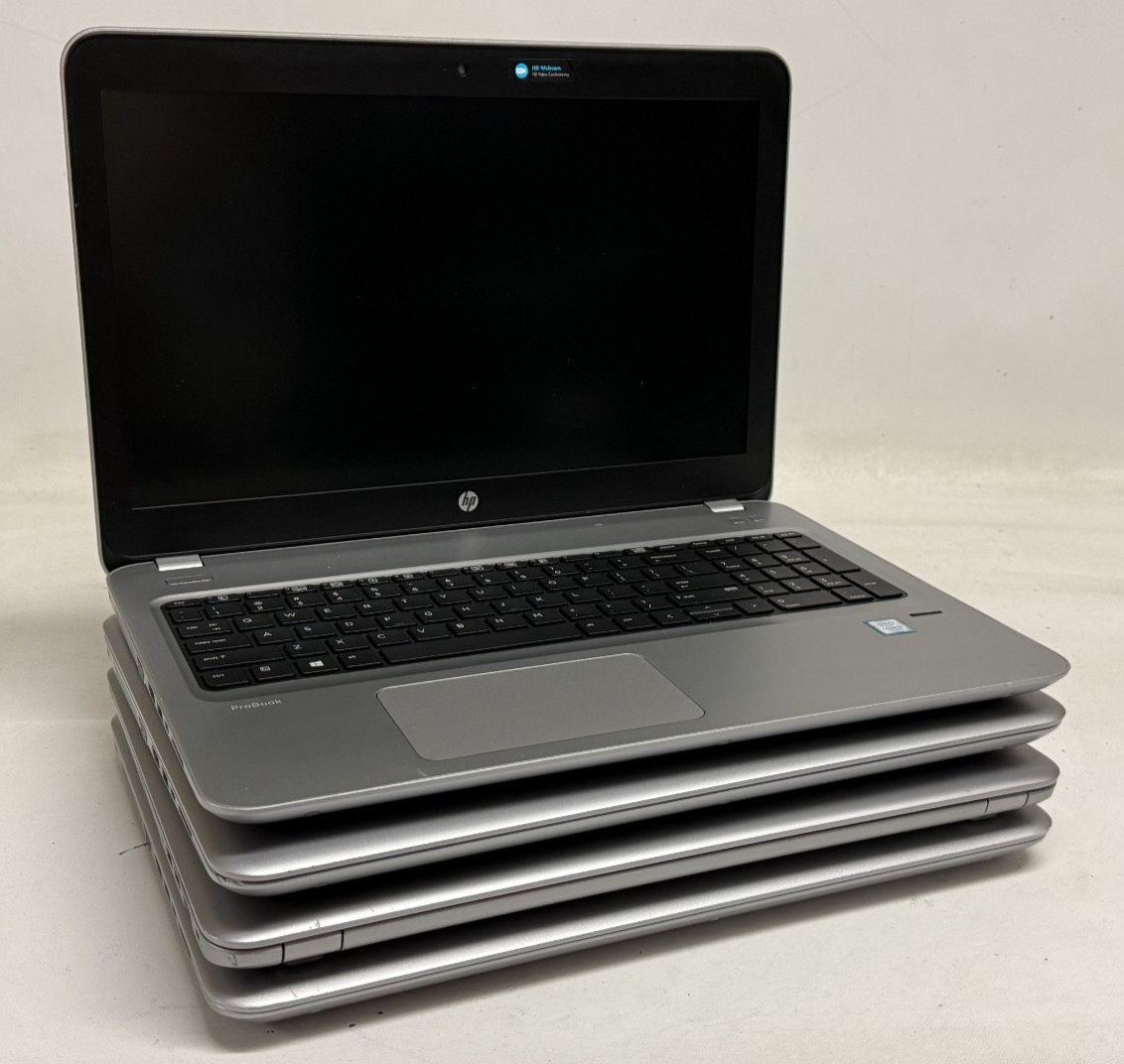 HP ProBook 450 G4 15.6″ (Mixed CPU – 8GB RAM – NO OS/HDD) – Lot of 4