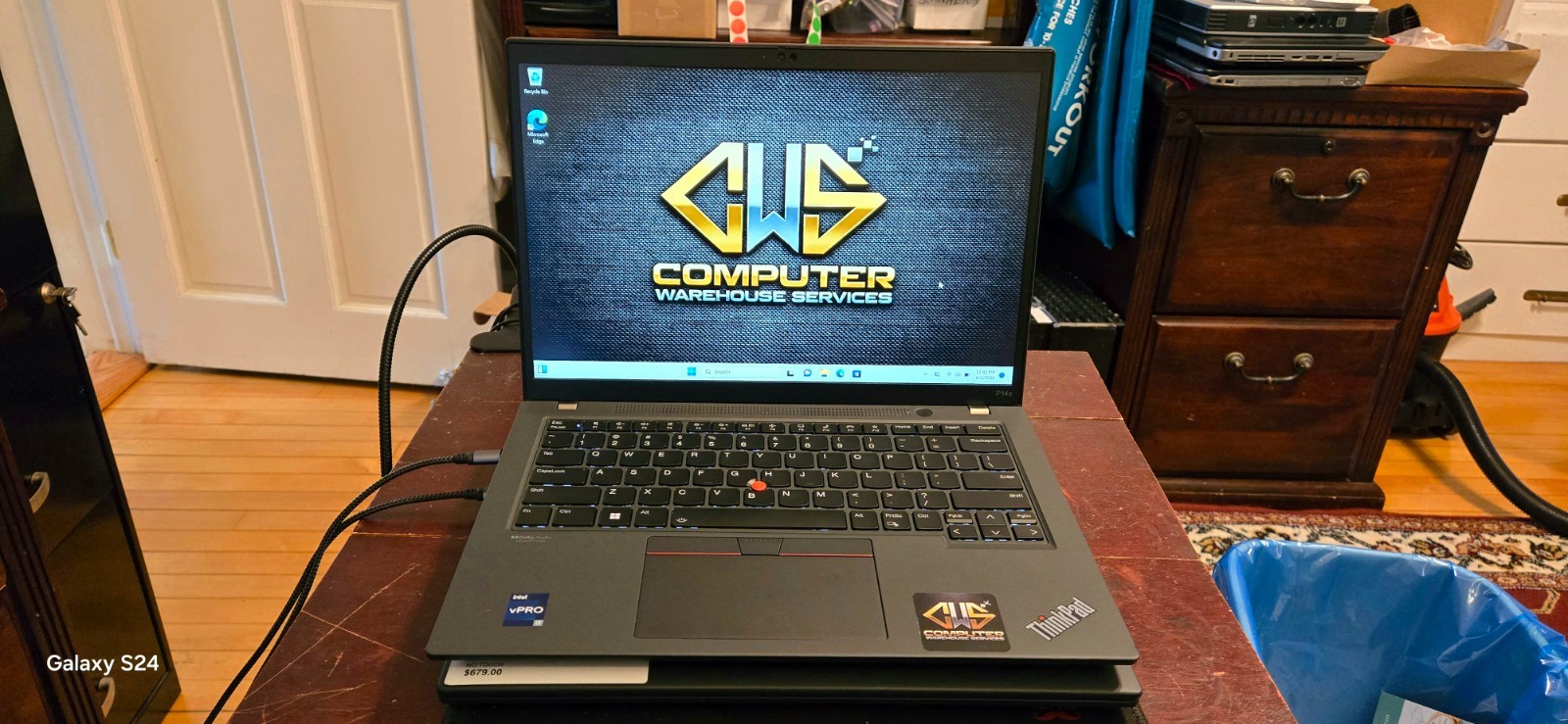 Lenovo ThinkPad P14s Gen 3 i7‑1280P 32GB 1TB SSD NVIDIA T550 Windows 11 Pro