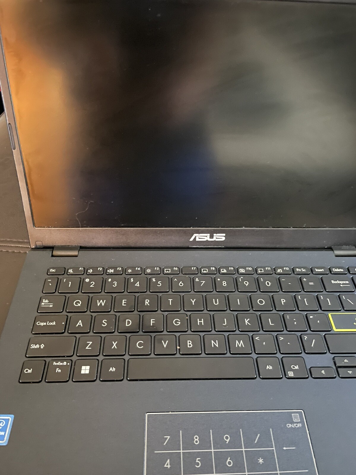 ASUS laptop / Chrome book E410M With Power Supply READ