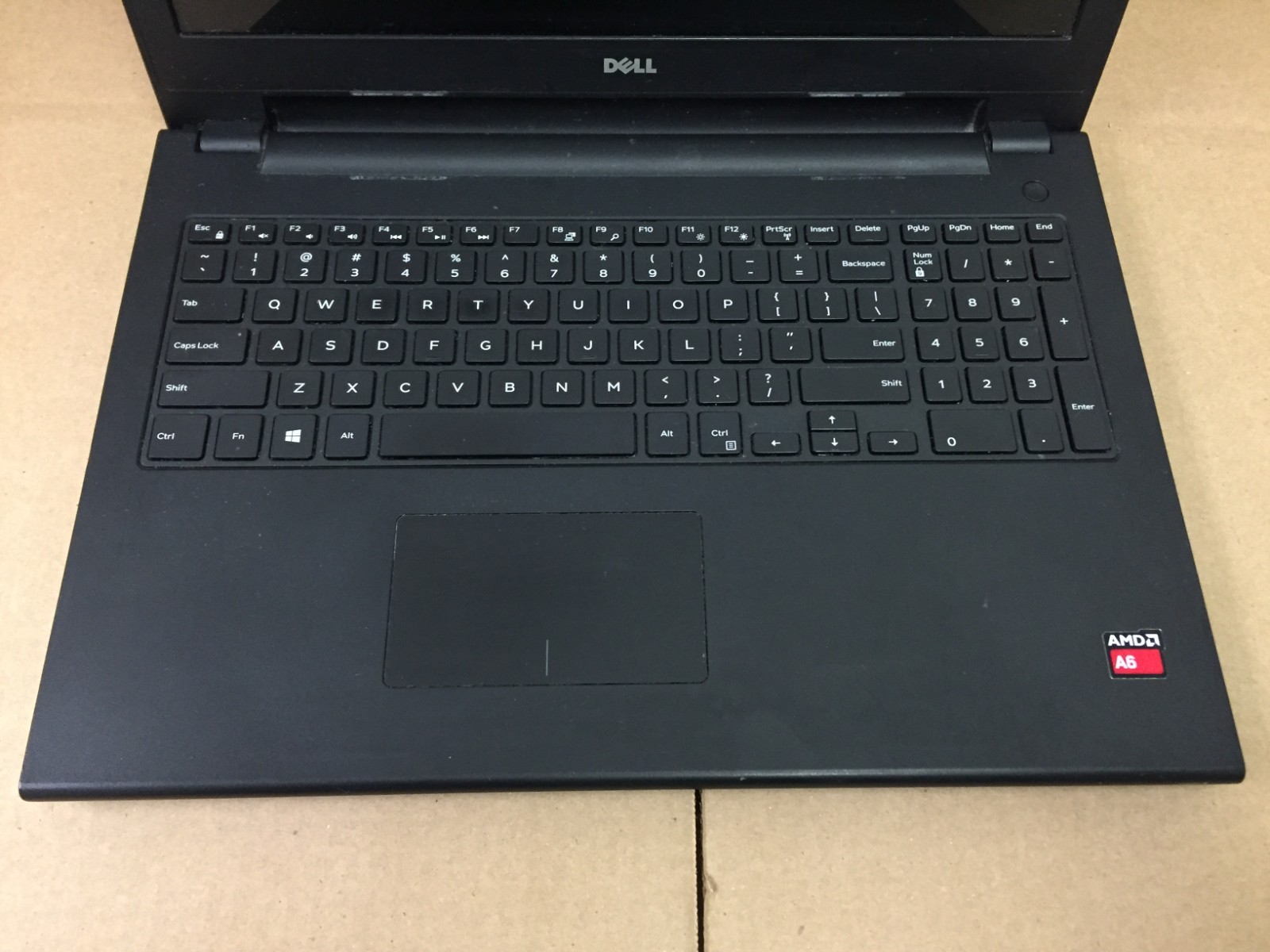 Dell Inspiron 3541 15 AMD A6-6310 1.80GHz 4GB DDR3 Ram NO HDD/AC Boot to BIOS