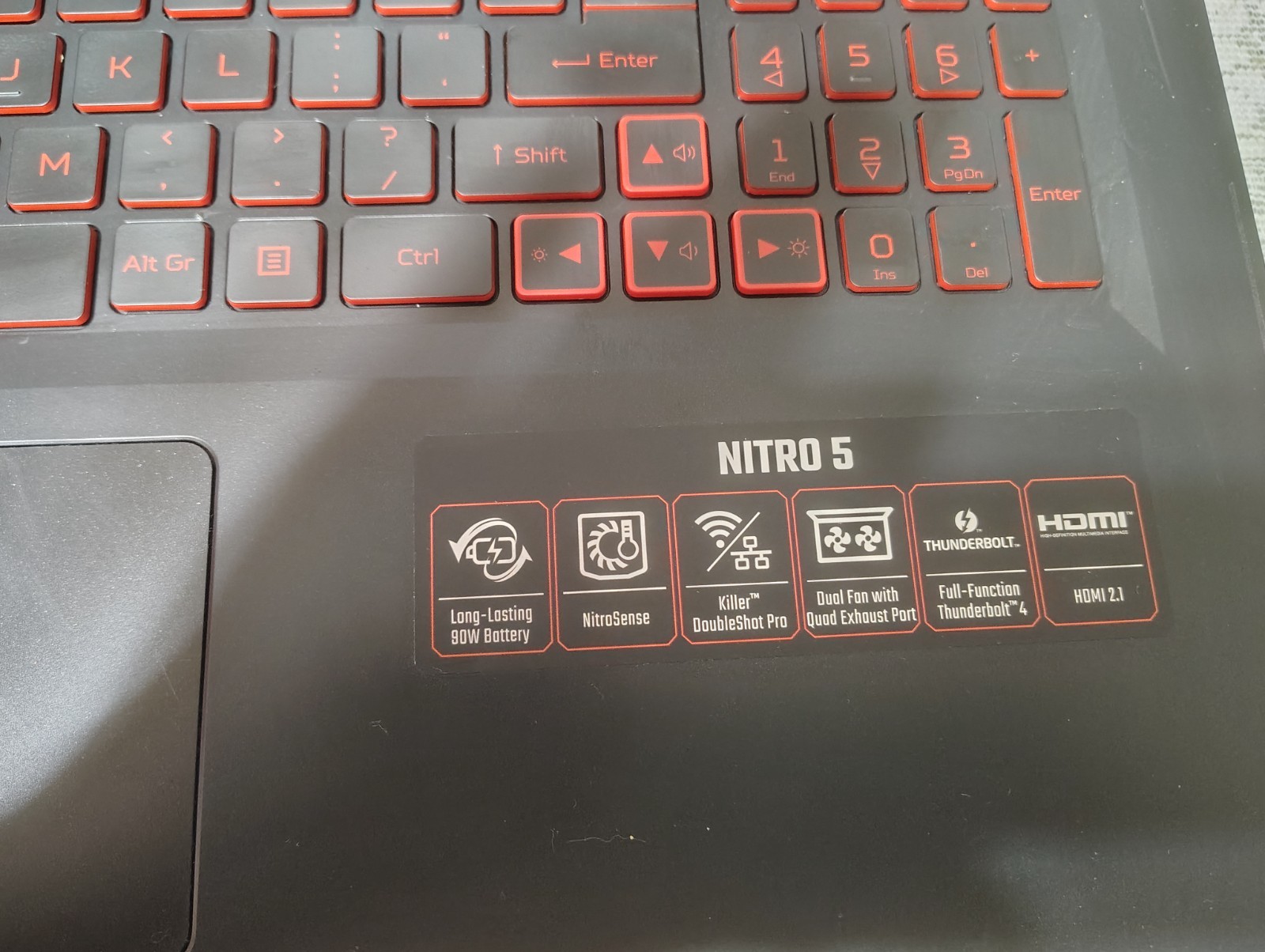 Acer – Nitro 5 17.3″ FHD 144Hz IPS 144Hz Gaming Laptop- Intel Core i5-12500H