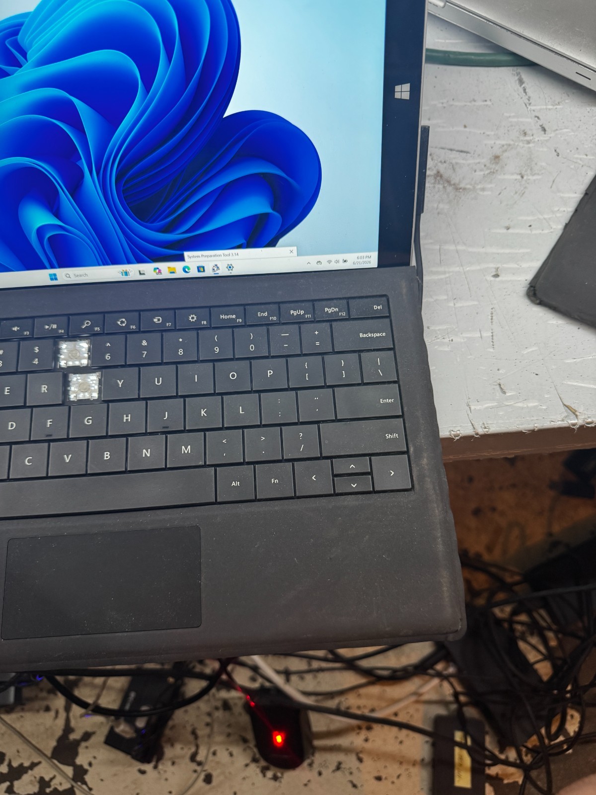 Microsoft Surface Pro 3 Core I5-4300U 4GB RAM 128GB SSD Laptop *READ #6453