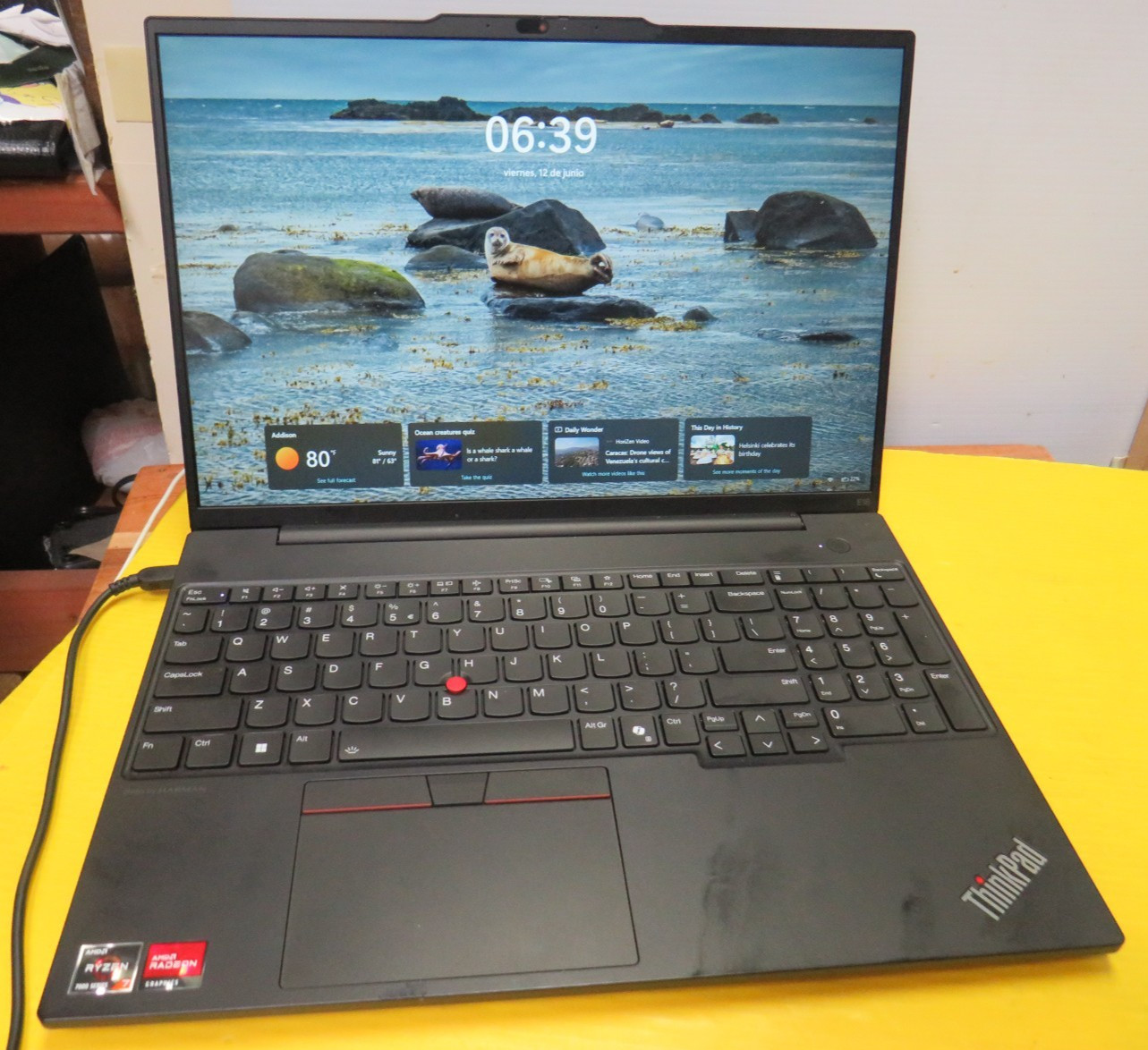 Lenovo ThinkPad E16 Gen 2 16″ 16GB RAM 512GB laptop 3.20GHz Win 11 Pro
