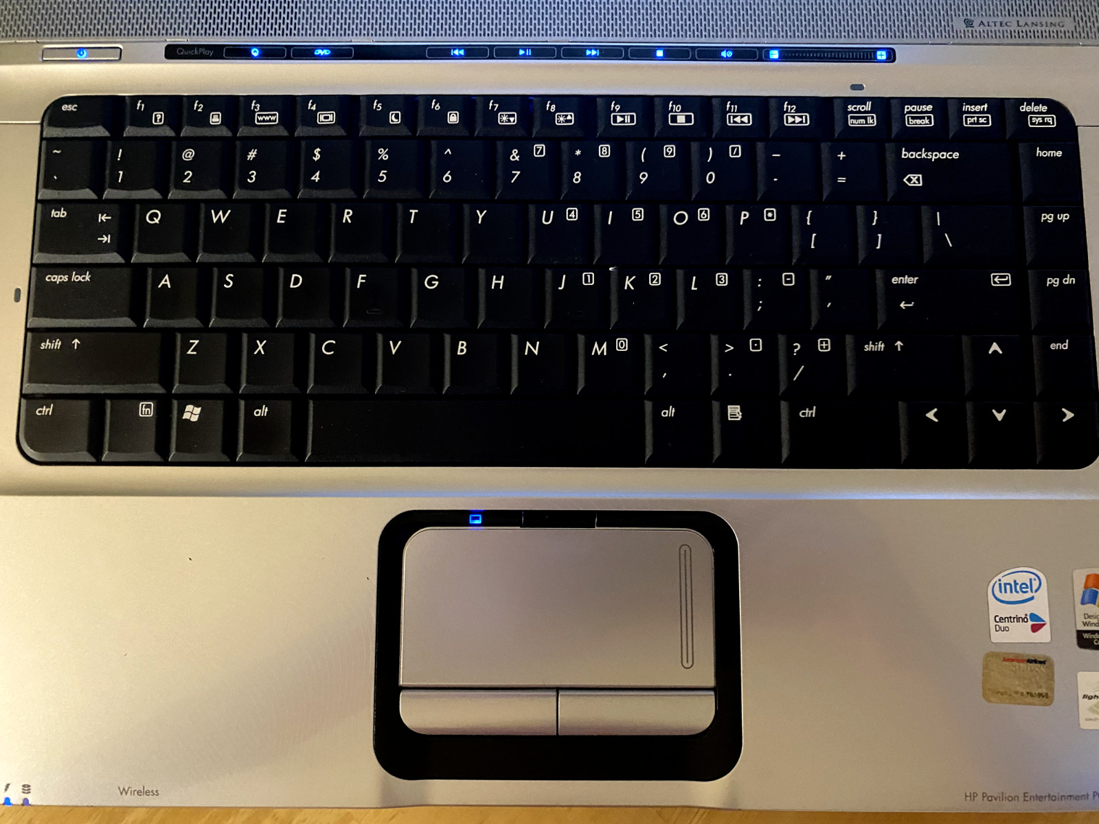 HP Pavillion DV600 – Intel Core 2 T5550, 1.66 MHz, 2 GB RAM NO HDD Boot to BIOS