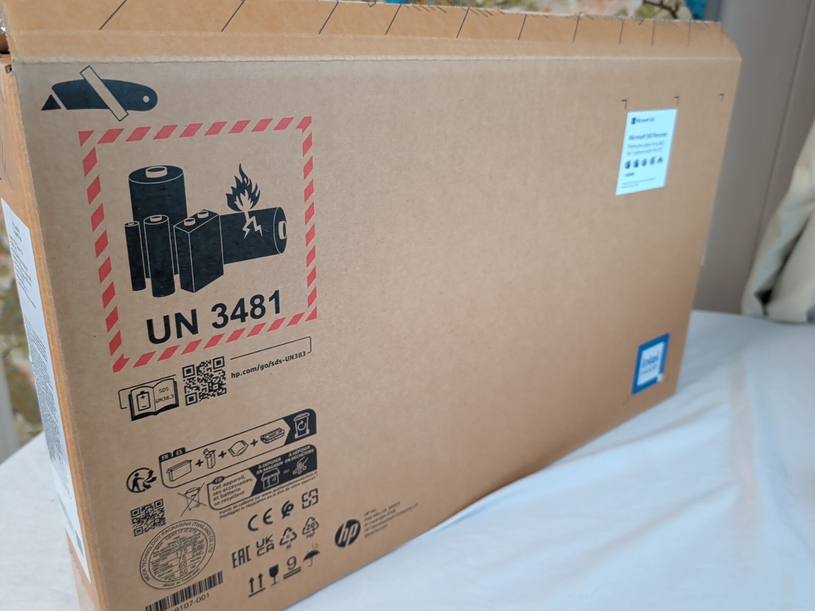 HP 14-dq6101ds 14″ Intel N150 0.8 GHz 4GB DDR4 128GB UFS W11H mode Laptop Silver