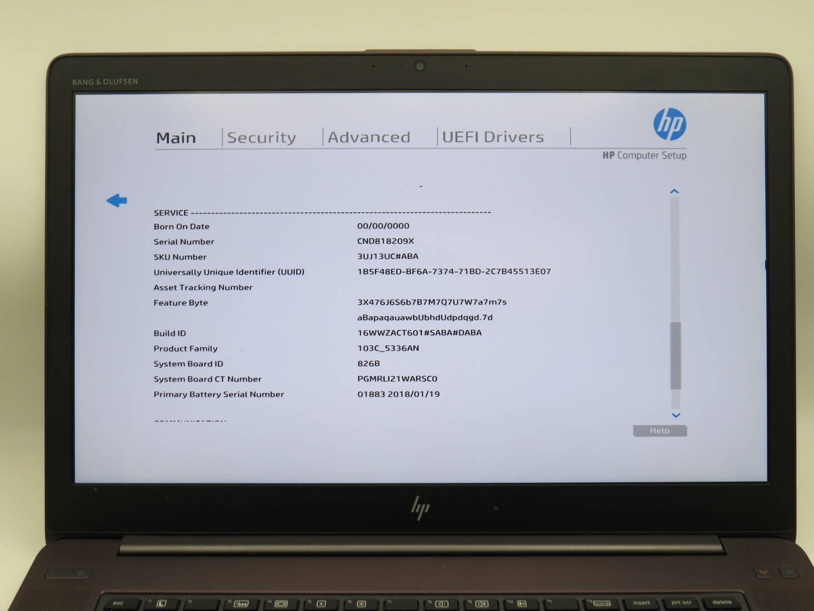 HP Zbook Studio G4 | i7-7820HQ @ 2.9GHz | 16GB / 256GB m2 | 15″ | No OS/AC