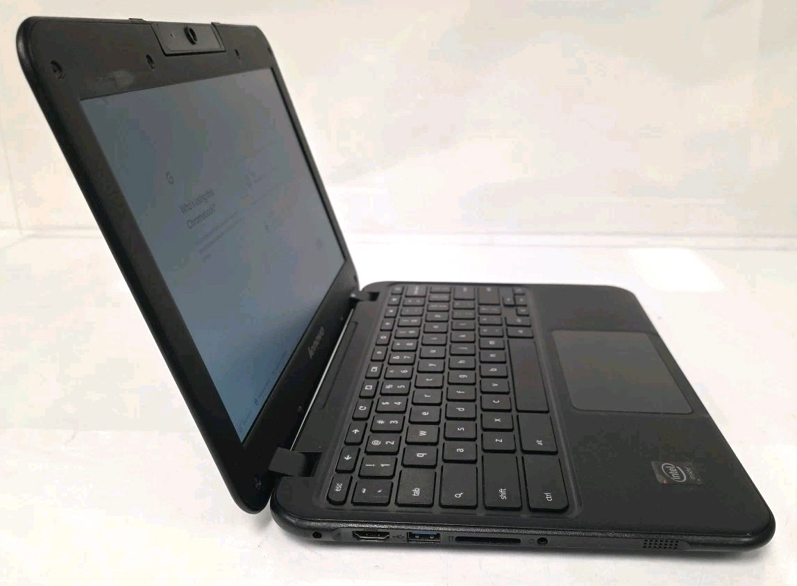 Lenovo N21 Chromebook 80MG| 11.6| Intel Celeron N2840| 2GB RAM| 16GB eMMC| Black