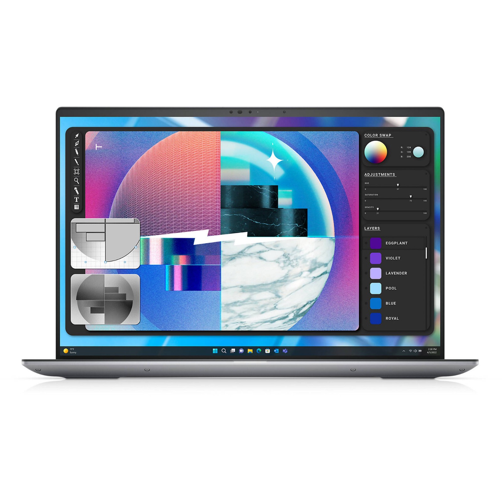 Dell Precision 5680 i7-13800H 64GB RAM 1TB SSD 16″ Touch Win 11 Pro