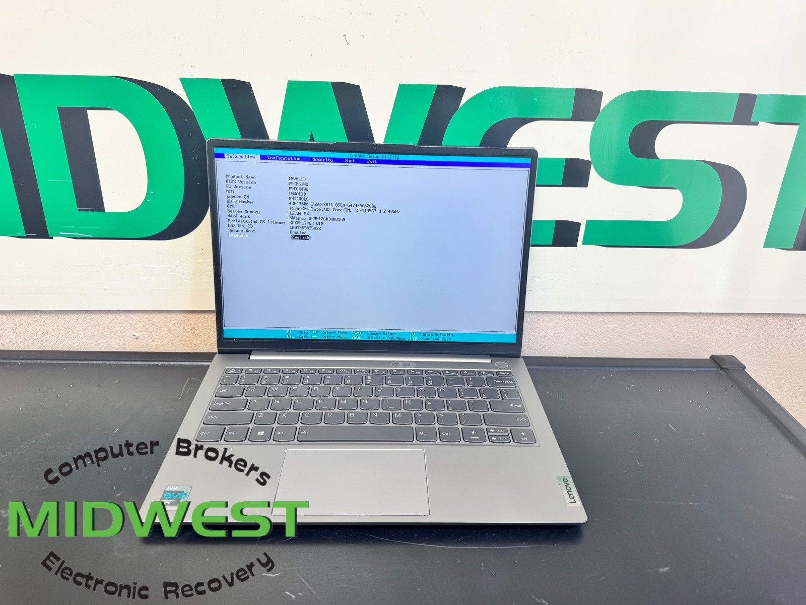Lenovo ThinkBook 13s G2 ITL i5-1135G7 2.4GHz 16GB 512GB SSD
