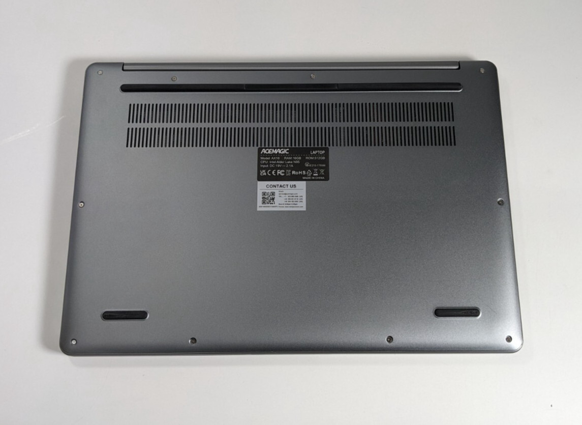 AceMagic (AX16) 16GB RAM 500 ROM Intel UHD Laptop- Gray