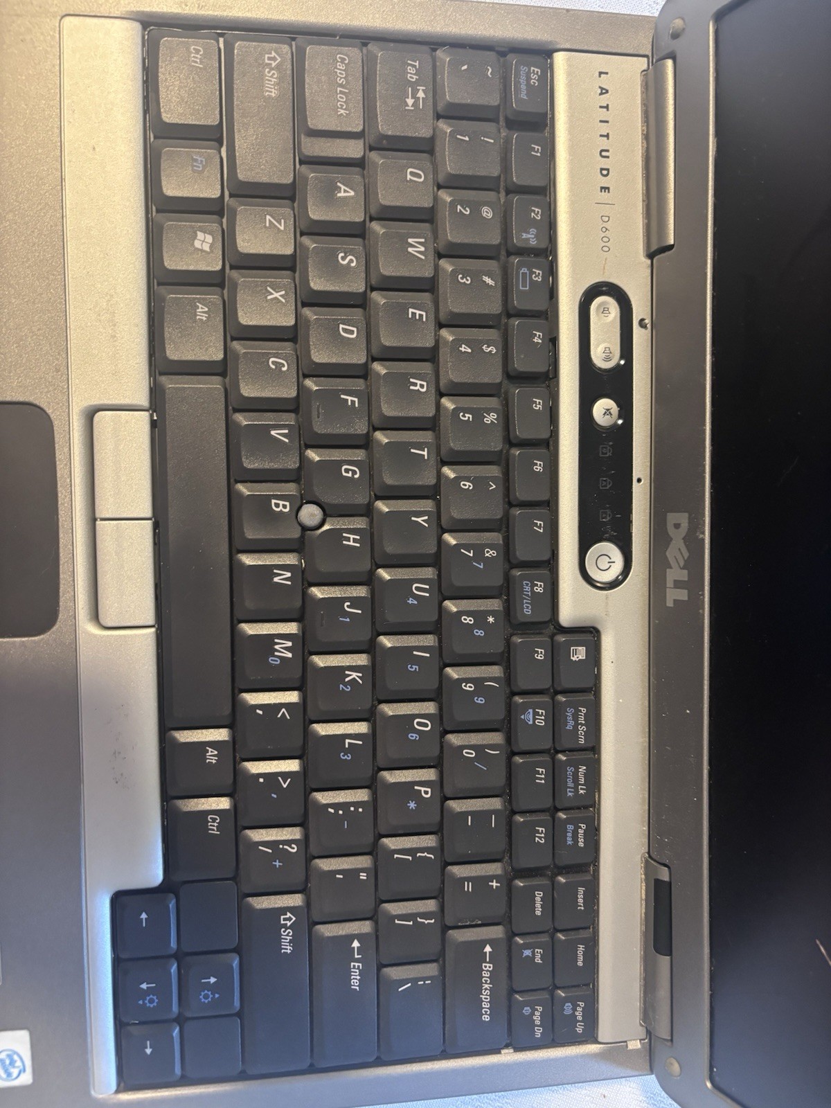 dell latitude d600 laptop for parts and repair