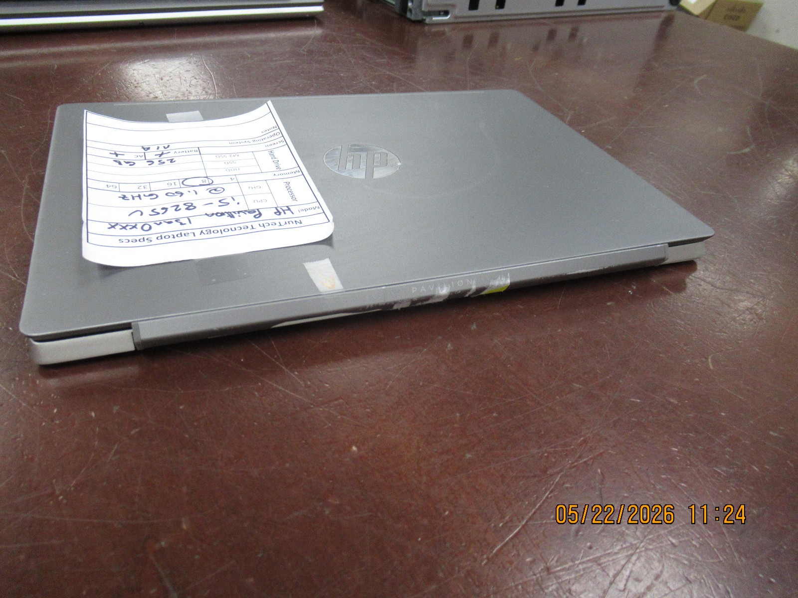 HP Pavilion 13an0xxx 13.3″ i5 8265U 1.60GHZ 8GB 256GB M2SSD Laptop w/AC [NO OS]