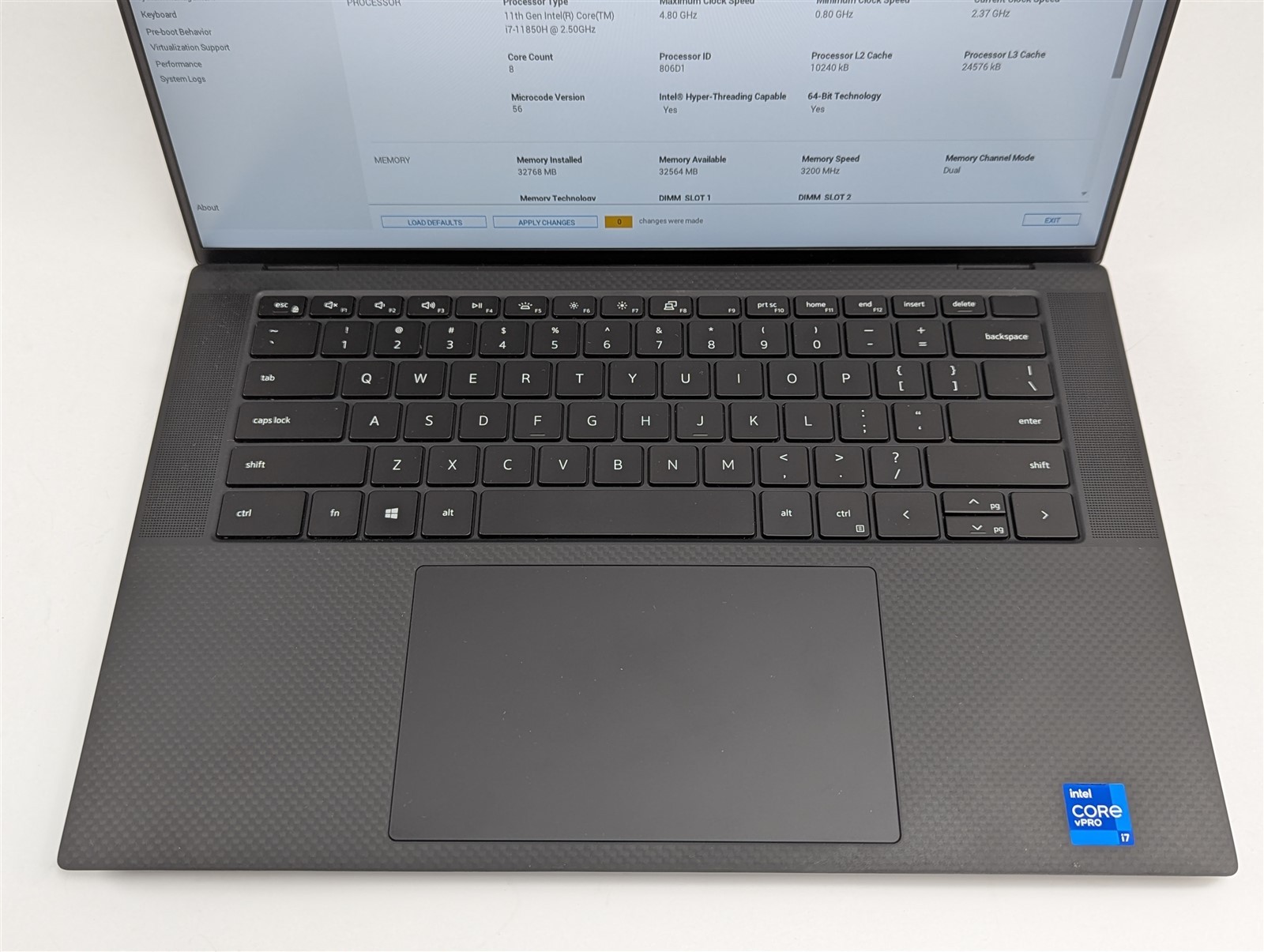 Dell Precision 5560 2021 15.6″ i7-11850H 2.5GHz 32GB RAM 512GB SSD RTX A2000