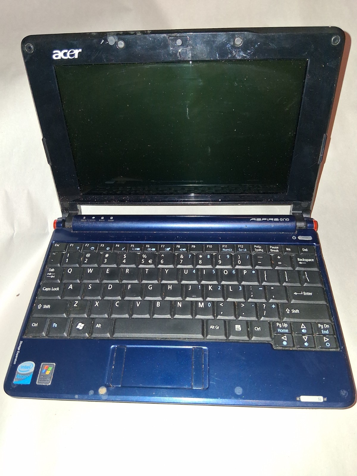 Acer Aspire One Series model ZG5 mini laptop