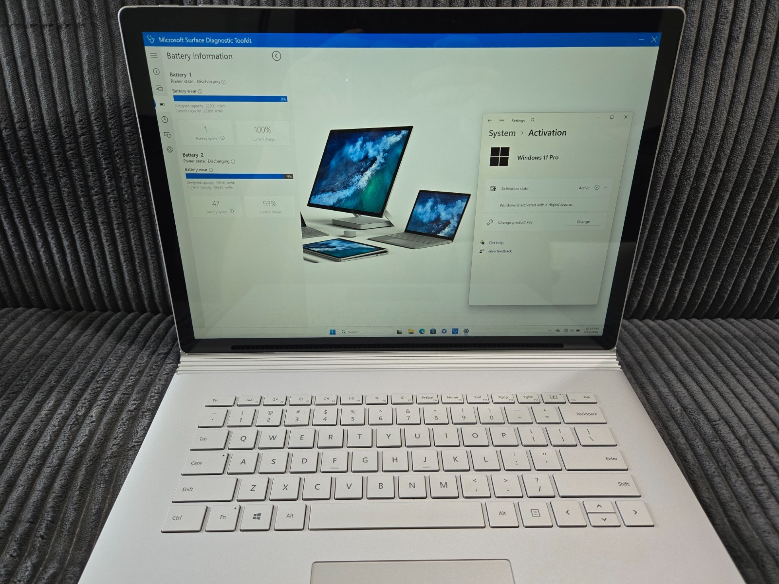 Microsoft Surface Book 3 15″ (256GB SSD, Intel i7-1065G7 GTX 1660 Ti 16GB RAM)
