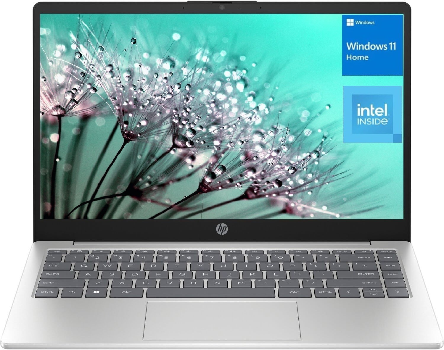 HP 14″ FHD Laptop, Intel 4-Core N200, 16GB RAM, 128 UFS+1T SSD, Backlit KB Win11