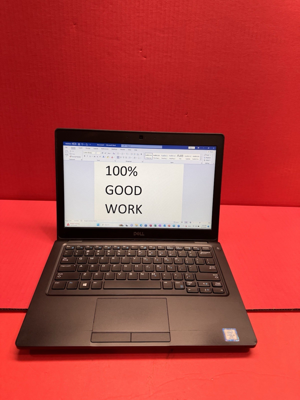 Dell Latitude 12.9”5290 i5-8th 8350U @1.70 GHz 8GB128GBSSD Windows 11pro