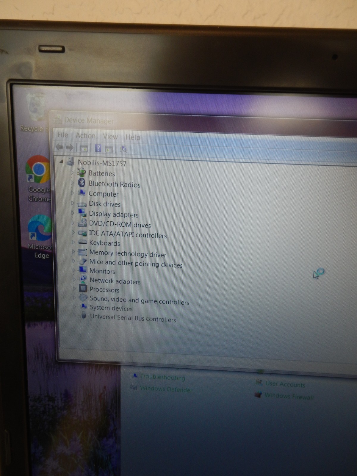 17″ MSI Nobilis Orange MS1757 Laptop i3 @ 2.5 Intel 8GB RAM 500GB HDD Win 7 Pro