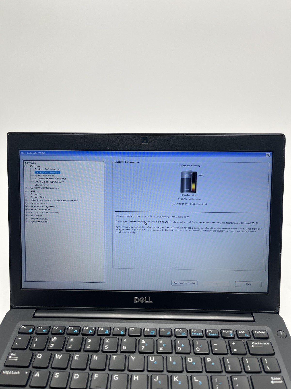 Dell Latitude 7290 12.5″ i5-8250U 8GB RAM 256GB SSD Business Laptop