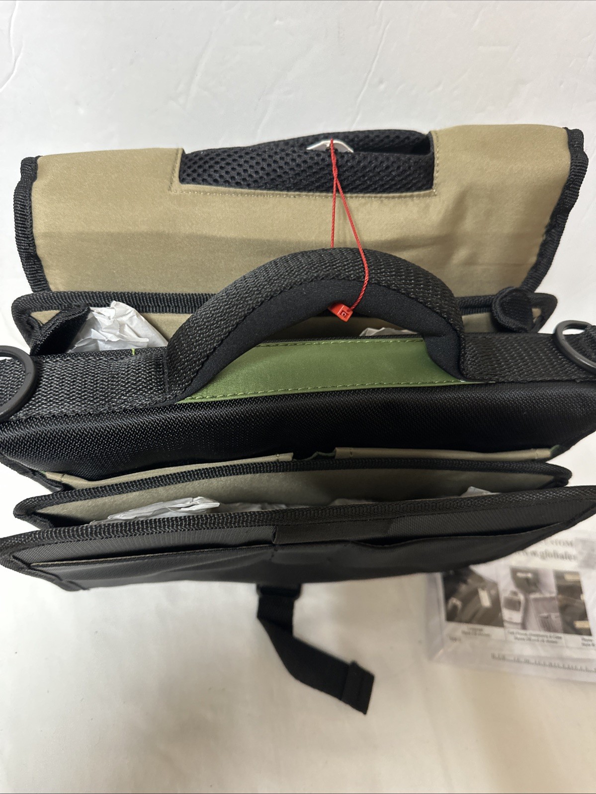 NEW! Solo Tech Check Fast Security TCA511-4 11.5 x 9 Multi Purpose Case Bag.