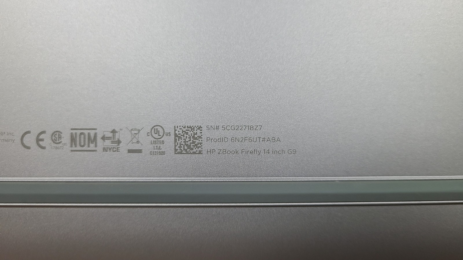 HP ZBook Firefly 14″ G9 i5-1245U 16GB RAM 256GB SSD Laptop PN: 6N2F6UT#ABA