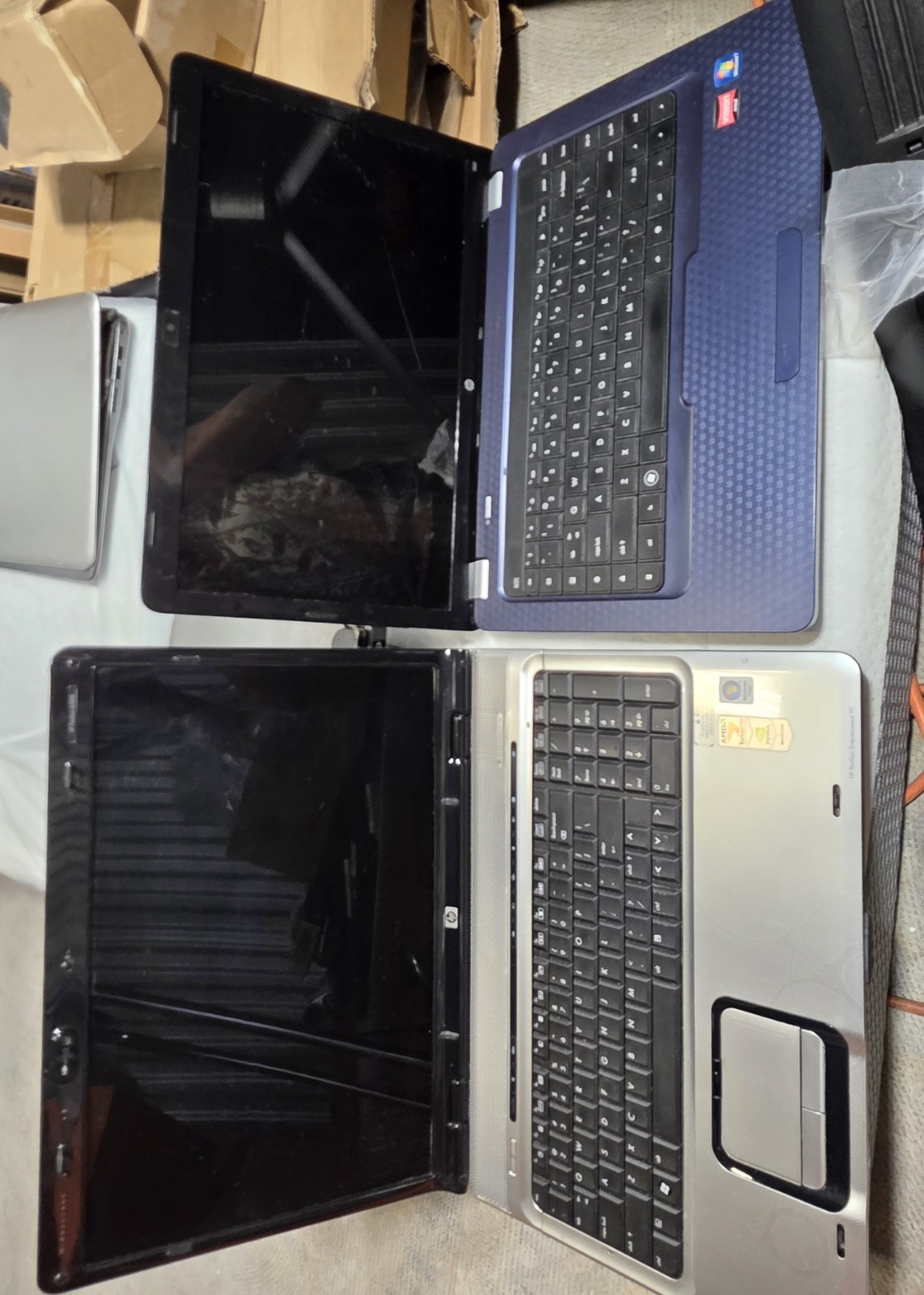 7 LOT Laptop PARTS & REPAIR Asus DELL GATEWAY HP