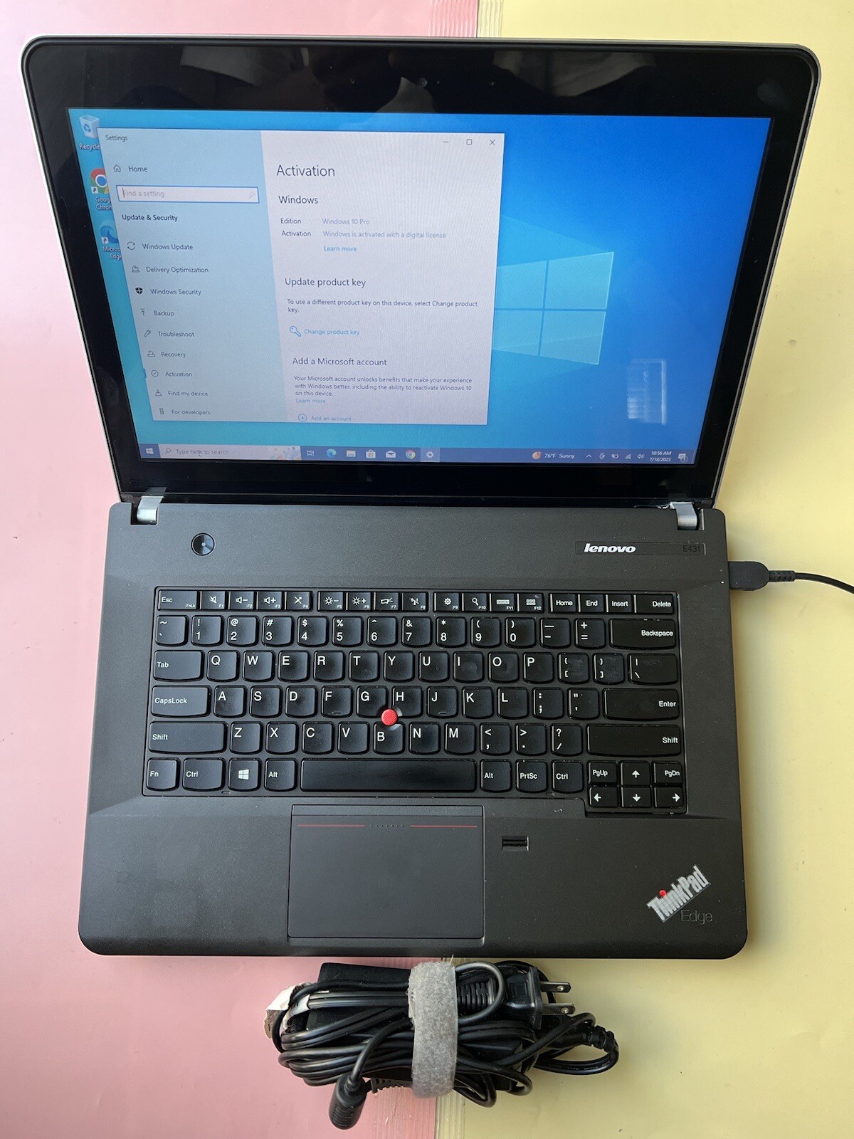 LENOVO THINKPAD EDGE E431 Core i5-3230M 8GB RAM 500GB HDD WEBCAM TOUCHSCREEN