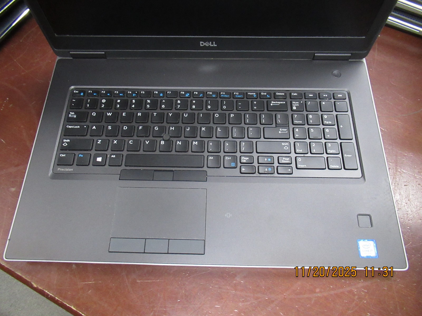 Dell Precision 7740 17.3″ 2.60GHz i7-9750H 32GB 512GB M2SSD WX 3200 Laptop+AC###