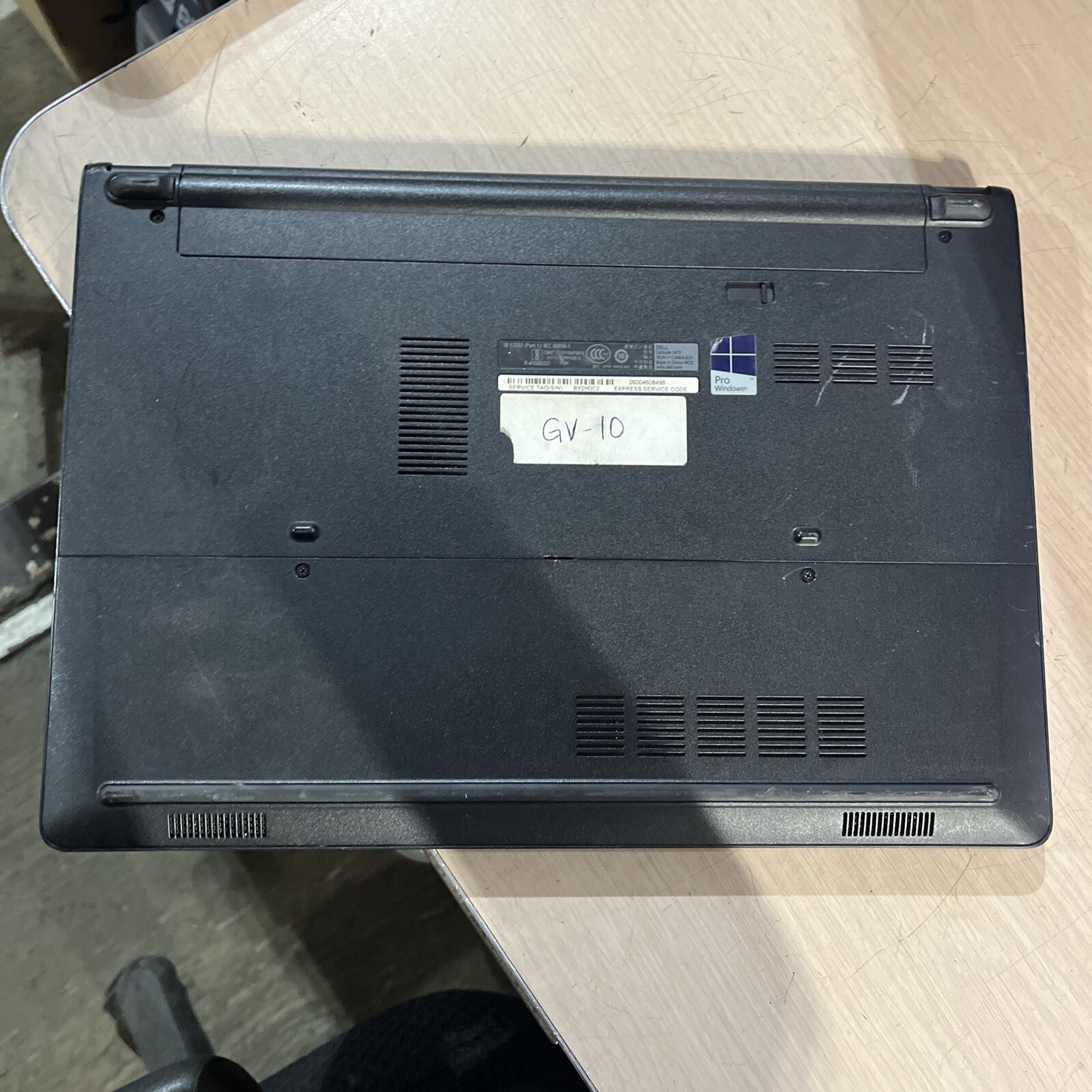 DELL LATITUDE 3470 INTEL CORE I3-6100U 2.30GHZ 4GB RAM NO HD “
