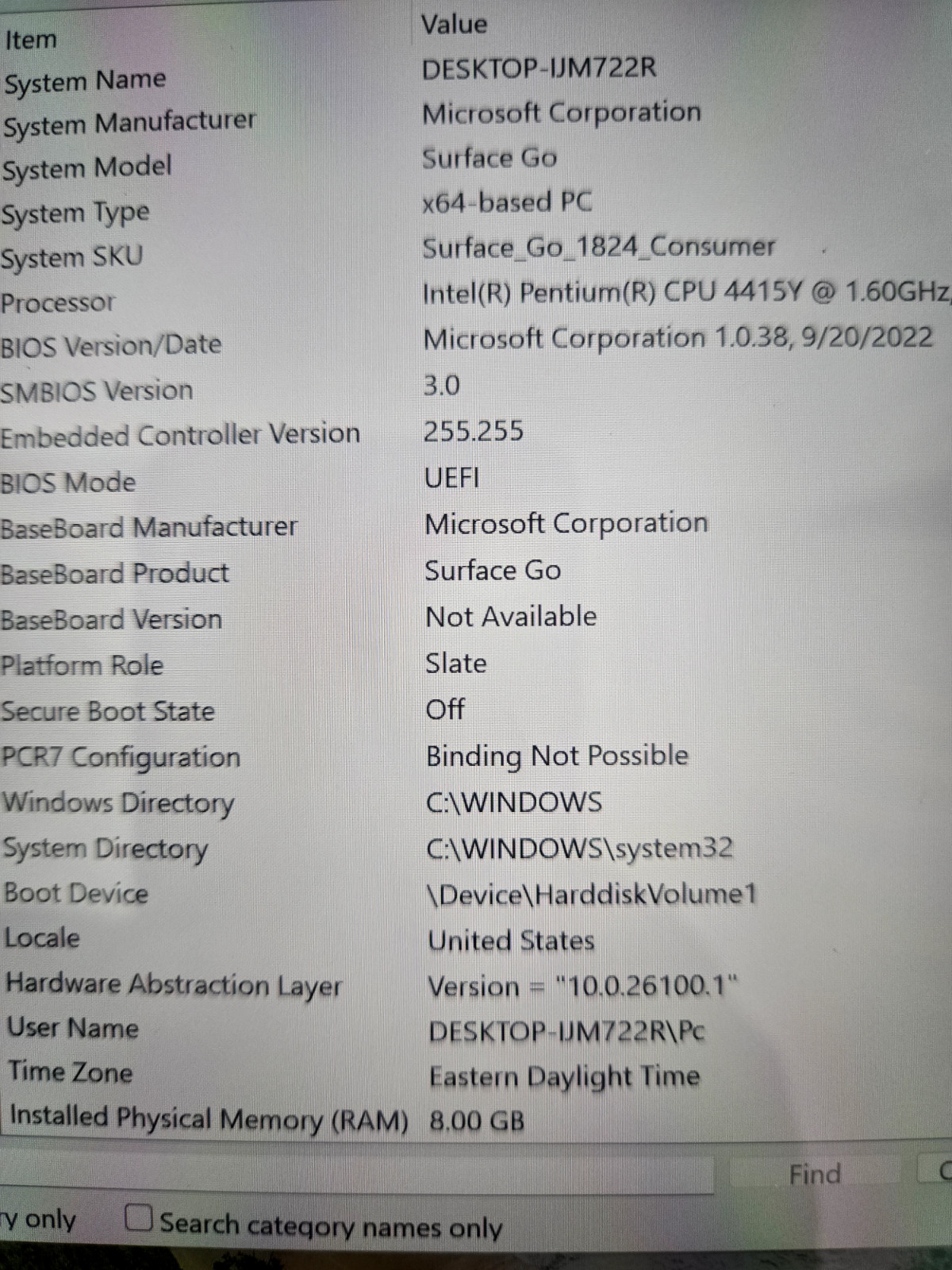 Microsoft Surface Go 1, 2 , 3, 4 – 8Gb Ram 128GB+KB+Pen***Great