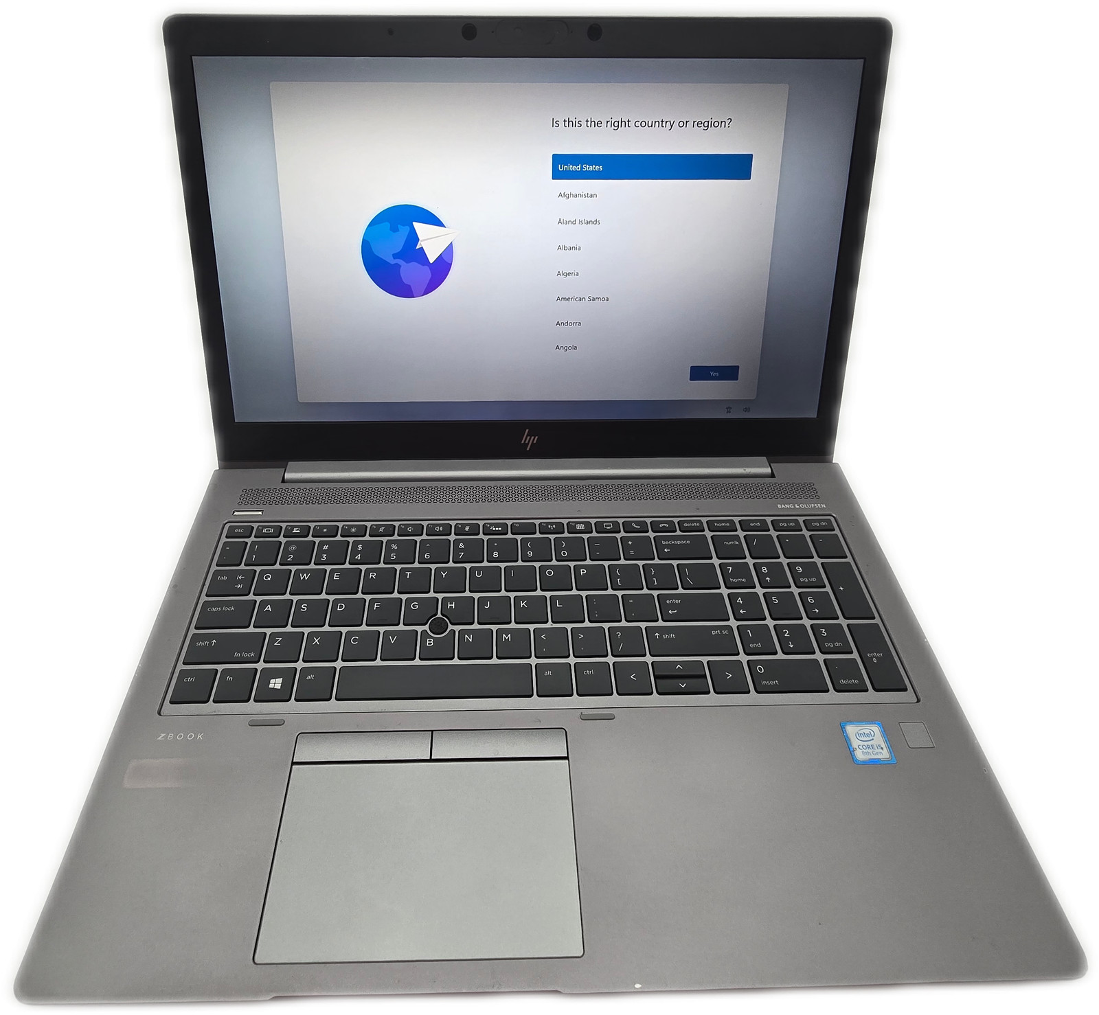 HP ZBook 15u G6 i5-8th Gen 8GB 128GB SSD Windows 11 Home