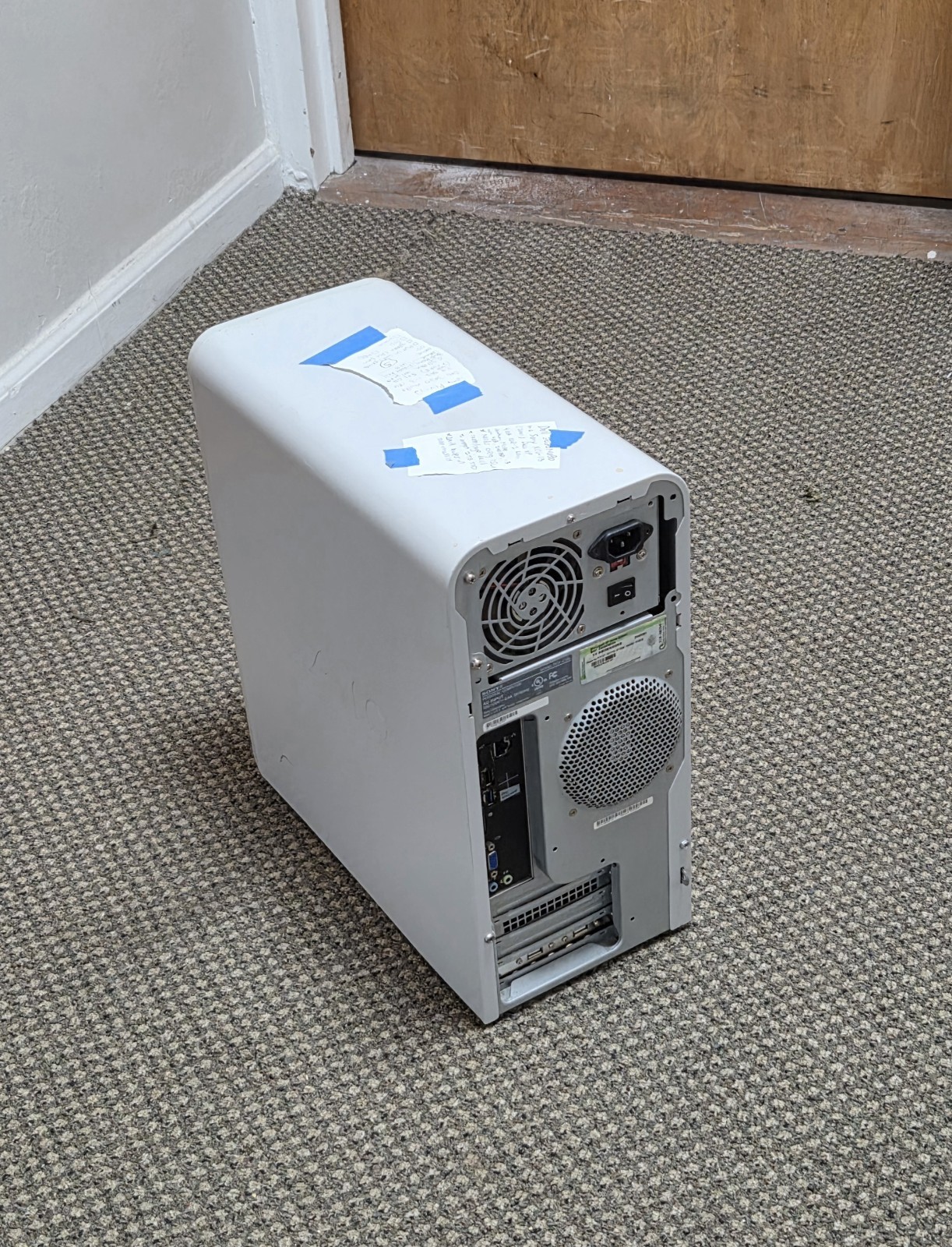 Sony Vaio PCV-12v With Dell 3020 Optiplex Mobo Plus 4130 CPU 3.4 Ghz, 240 SSD