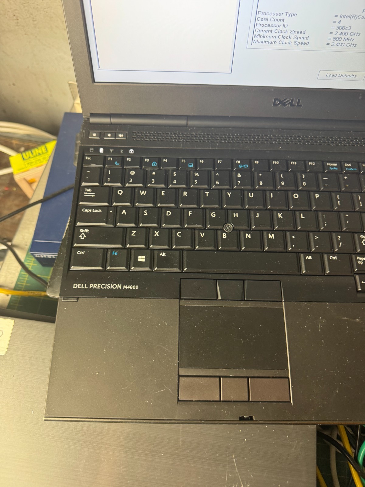 Dell Precision M4800 Core i7-4700MQ, 32GB RAM, 15.6″ Laptop *READ #5091