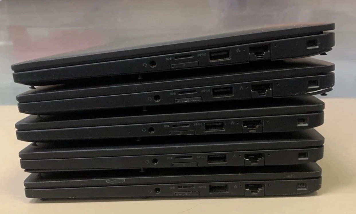 🌟5x Lot Dell Latitude 7390 i7 8650U No Batt No SSD No Ram Working🌟