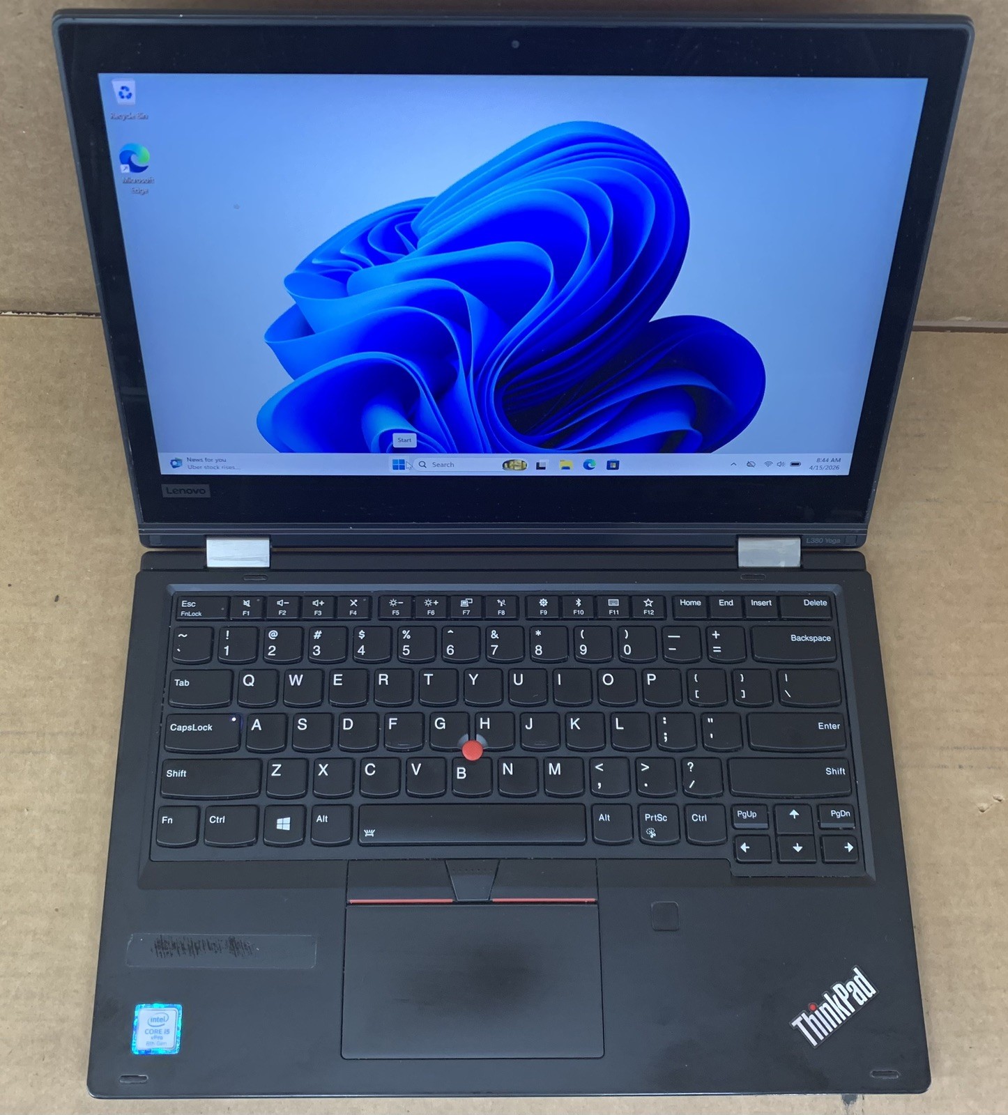 Lenovo ThinkPad L380 Yoga Intel Core i5-8350U@1.70GHz 8GB DDR4 RAM 256GB SSD