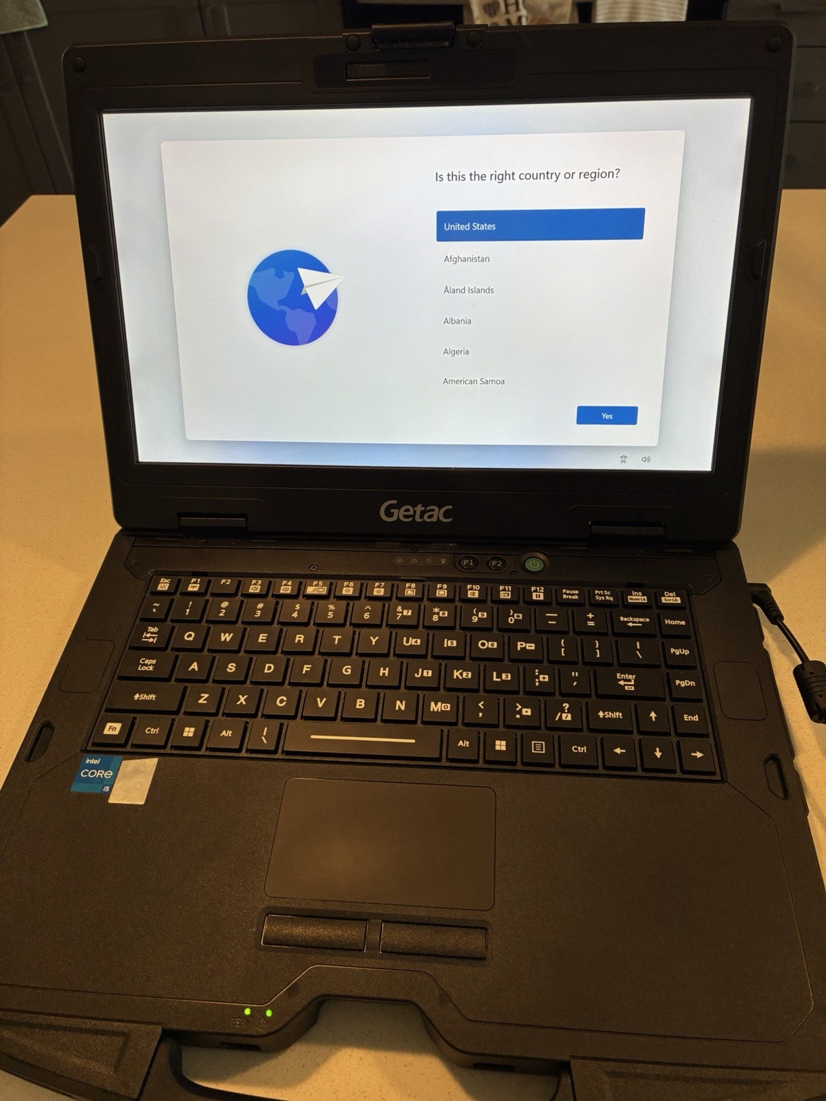 Getac S410 G5 Semi Rugged Laptop 14″ i5-1340P 16GB 256GB SSD Win 11 Pro Black