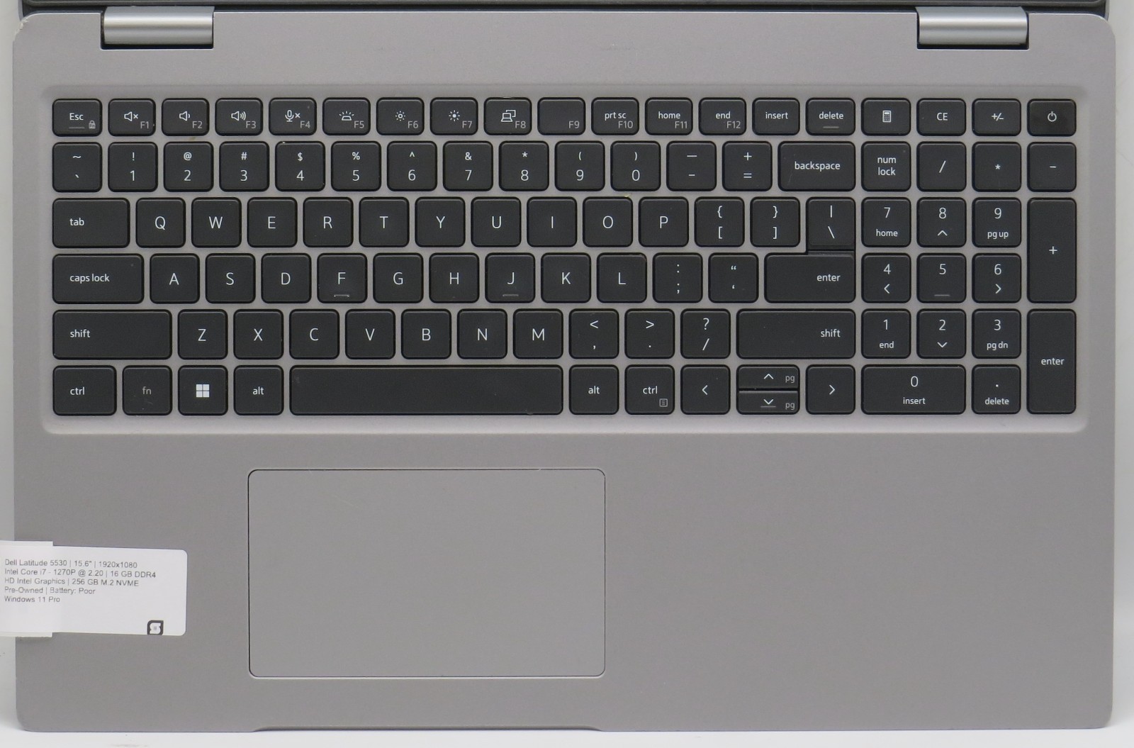Dell Latitude 5530 | i7-1270P @ 2.20GHz | 16GB DDR4 | 256GB NVME | Win11 Pro