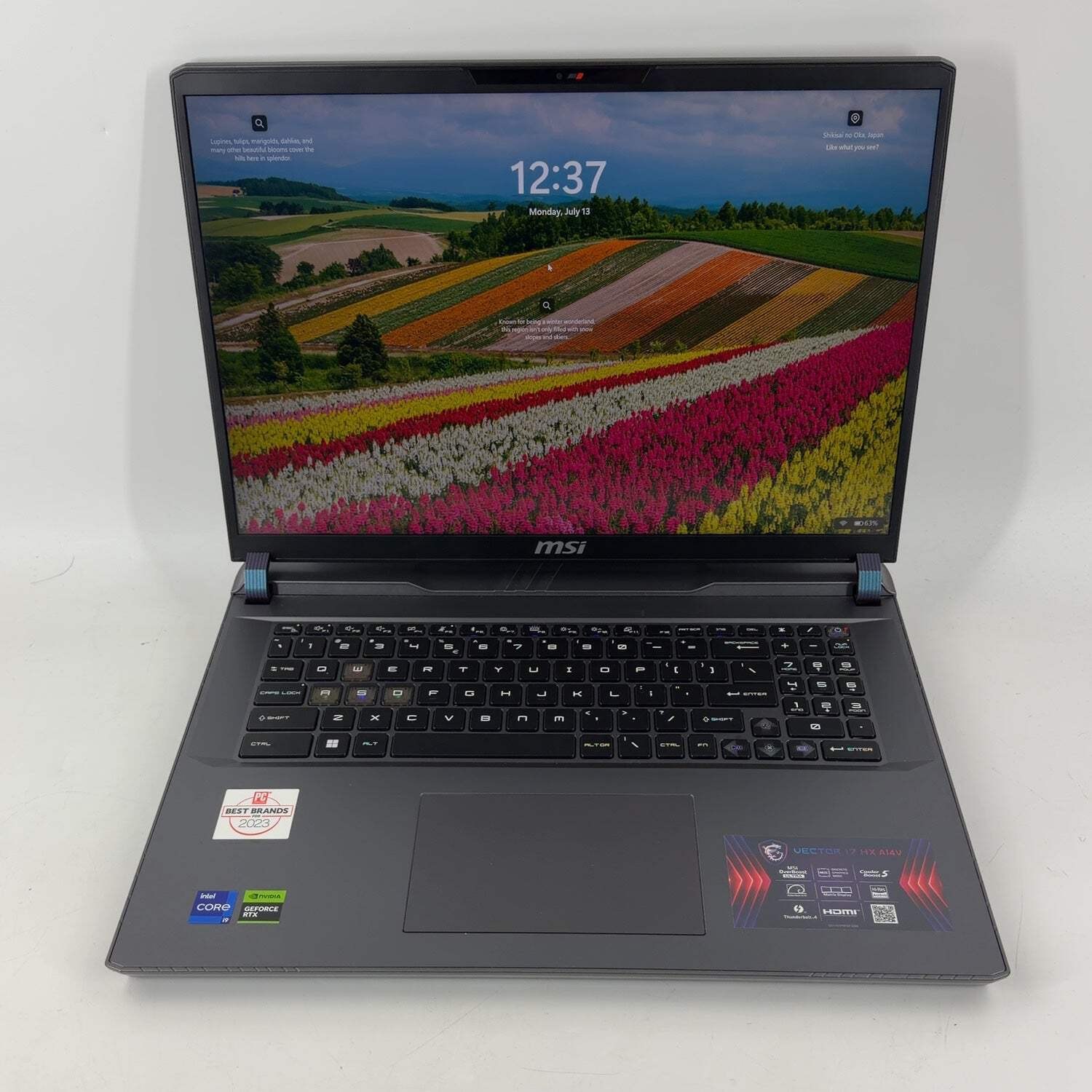 MSI Vector 17 HX A14VHG 17″ i9-14900HX 2.2GHz 32GB RAM 1TB SSD GeForce RTX 4080