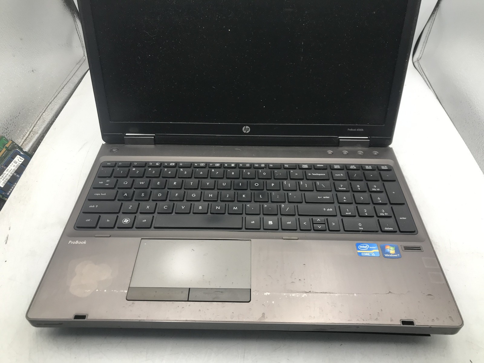 HP PROBOOK 6560B – FOR PARTS/NO POWER – INTEL I5 2ND GEN – 4GB RAM -READ DESC-BB
