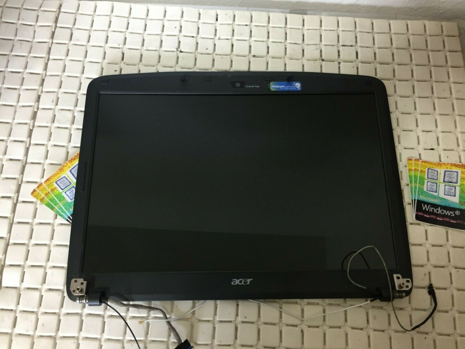 Acer Aspire 5520 194.7oz LCD + Cover Controlled Roll Wubcam Flat Assembled
