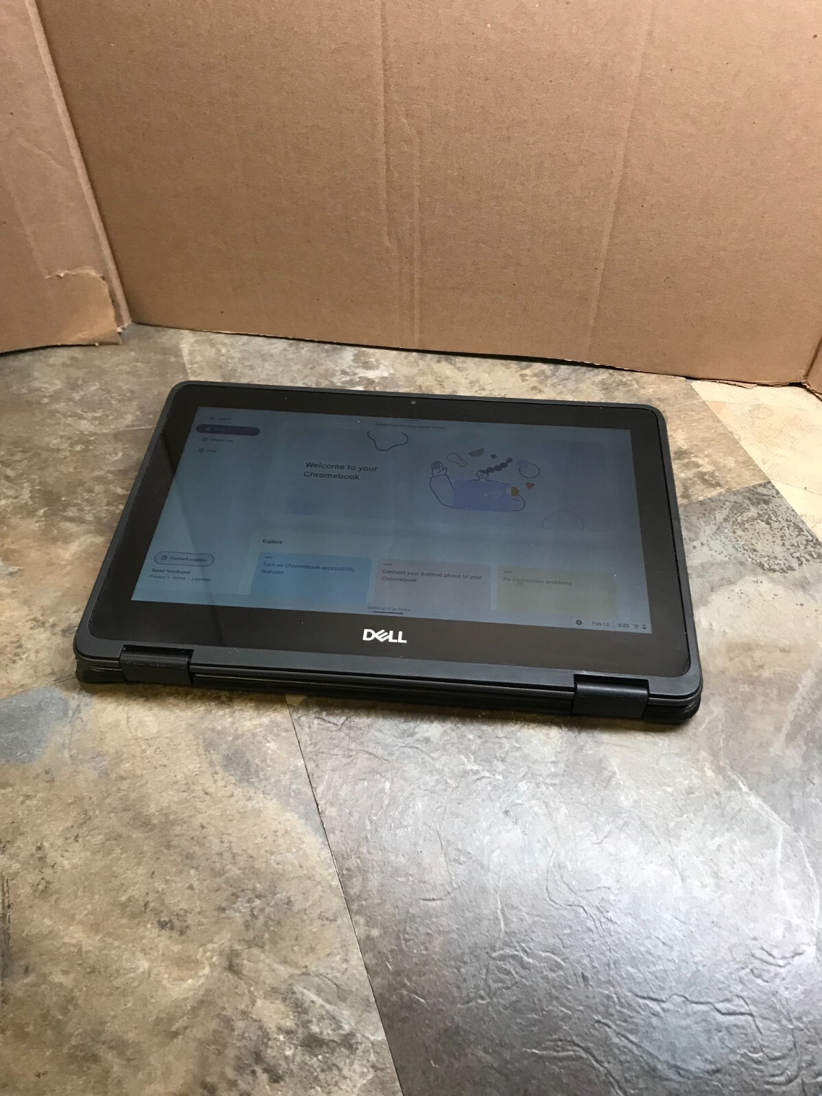Dell Chromebook 3100 2in1 Touch Screen Intel Celeron 4GB RAM 32GB Touchscreen !!